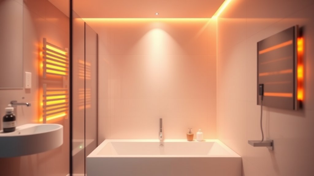 Geniet van comfort en stijl met infrarood panelen in je badkamer